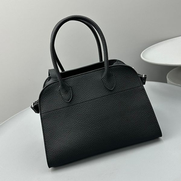 高品質ザロウマルゴー THE ROW Margaux10 偽物 レザー バッグ zar27090