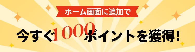 ホーム画面にvvkopi.ruを追加すると、1000ポイントを獲得できます。