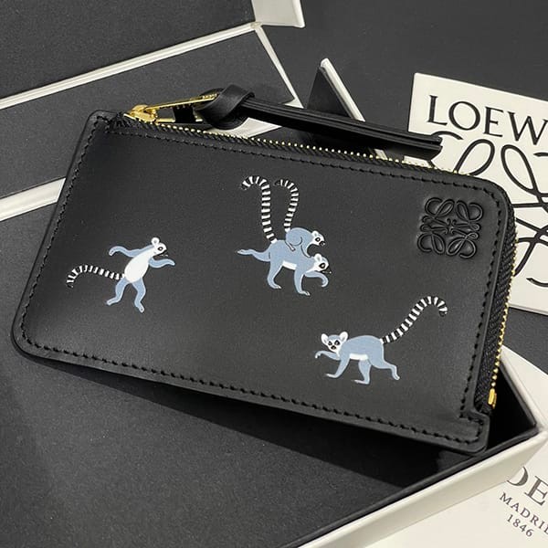 ★日本!!人気！ロエベ ロゴ コインカードホルダー コピー loi85078
