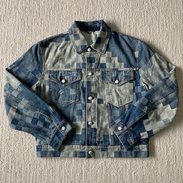 一目惚れ♪ルイヴィトン ダミエクラシックデニムジャケット n級品 1AFHUU