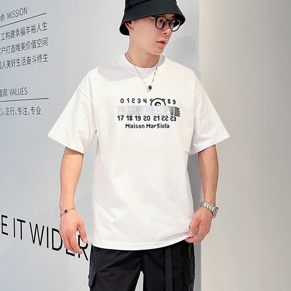 超入手困難♪メゾンマルジェラ MM6 半袖 tシャツ 偽物 ホワイト Max34517