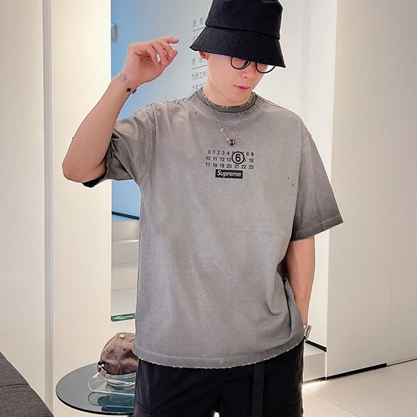メゾンマルジェラ シュプリーム N級品コラボ 半袖 tシャツ Mac36317