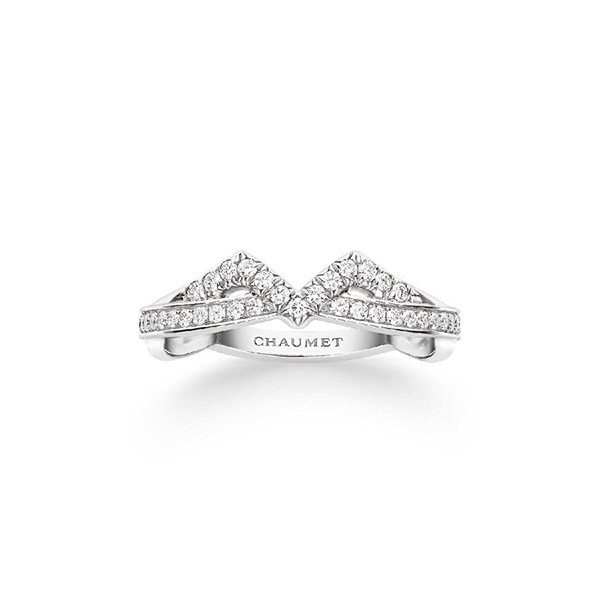 送料無料 ショーメ 偽物「JOSÉPHINE AMOUR DAIGRETTE」「ジョゼフィーヌ」コレクション アムール エグレット マリッジリング shz80973