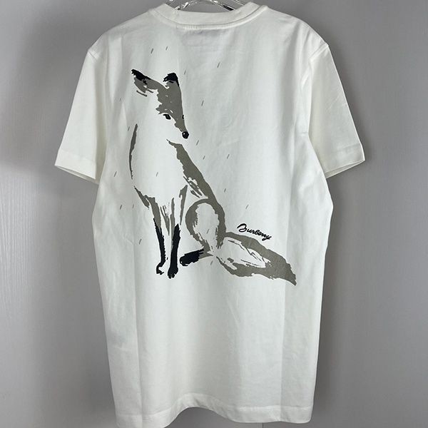 争奪戦 バーバリー ボクシー スワン コピー コットンTシャツ Bah25125