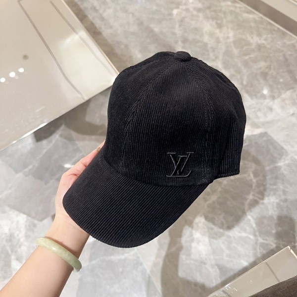 すぐ届く ルイヴィトン 偽物 キャップ･LV コーデュロイ M7242M
