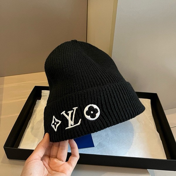 ルイヴィトン 偽物 ニットキャップ ボネ・LV ヘッドライン M77872