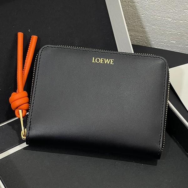 【大特価】ロエベ ノット コンパクト ジップウォレット レプリカ low75088