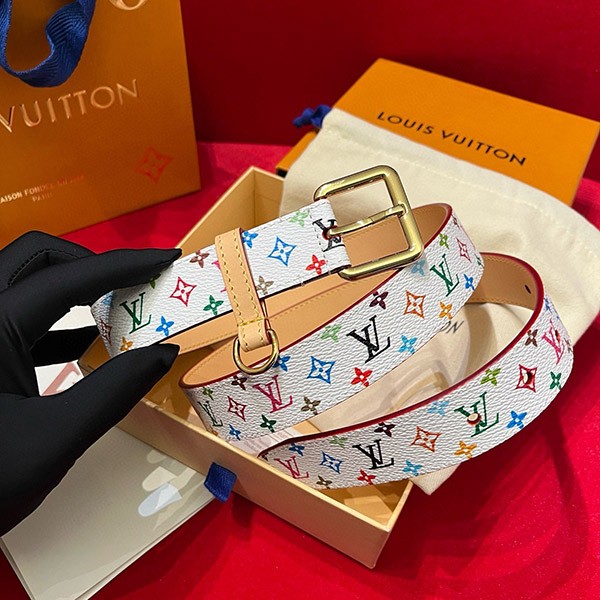 【華やかさアップ♪】ルイヴィトン 偽物 LV × TM D-リング 30MM・ベルト M8982U