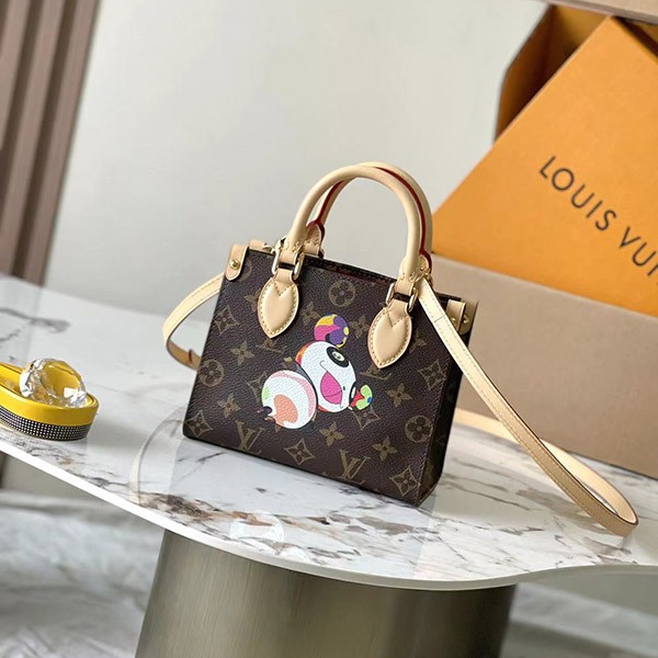 【コラボ限定！可愛いパンダちゃん♪】ルイヴィトン コピー LV × TM オンザゴー BB M13668