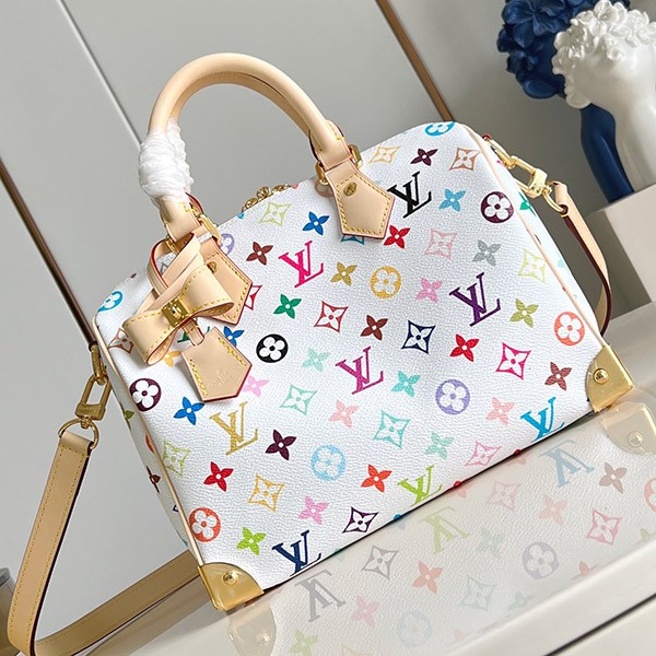 【ルイヴィトン】スピーディ ショルダーバッグ 偽物 25 LV×TM M13085