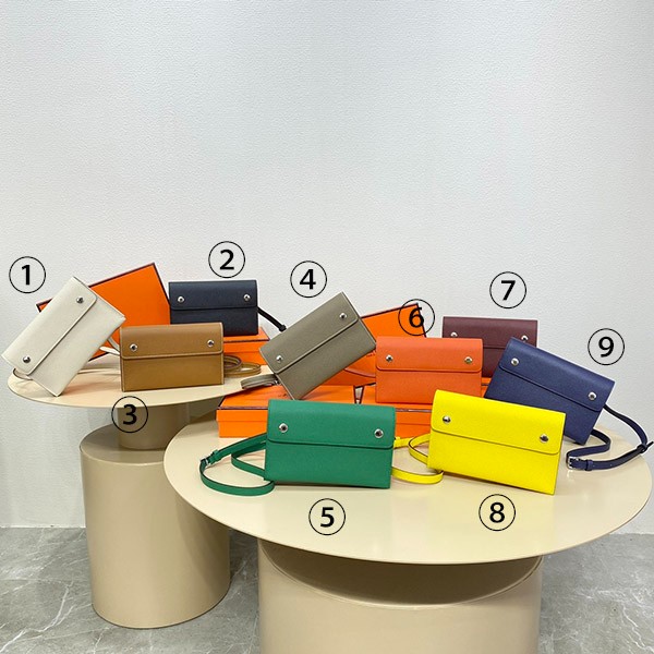 エルメス ナップトゥーゴー Nap to go ウォレットバッグ コピー 9色 erf83831