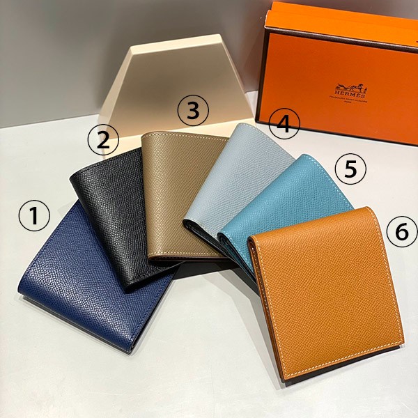 ★日本!!人気！エルメス シティズンツイル コンパクト 財布 コピー 二つ折り財布 6色 H08584