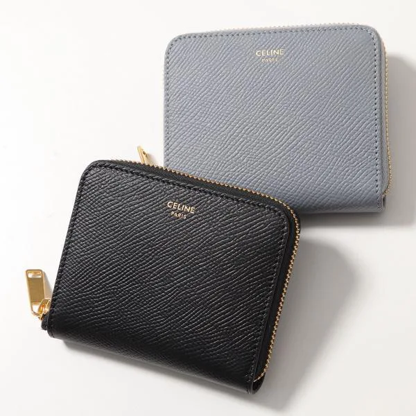 希少 セリーヌ 二つ折り財布 コピー 小銭入れあり 10L203BEL