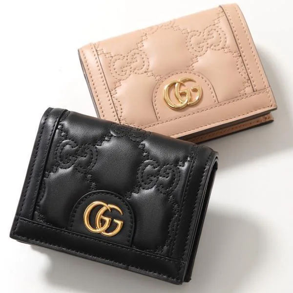グッチ 二つ折り財布 偽物 723786 UM8IG GGマトラッセ