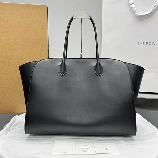 ザ・ロウ Marlo Large レザートートバッグ パチモン zaj74997