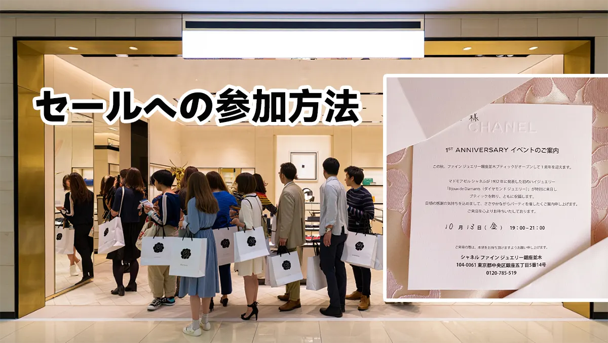 セールへの参加方法