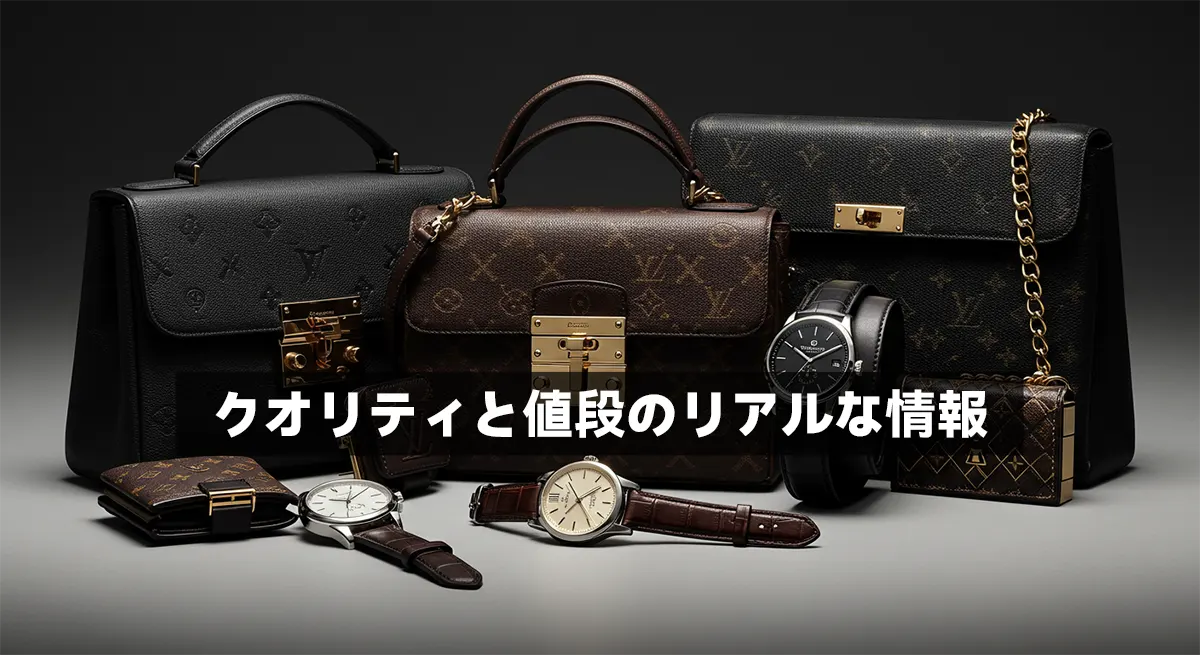 クオリティと値段のリアルな情報