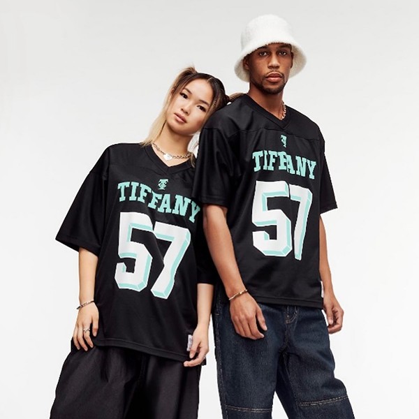 ティファニー NFL Mitchell & Ness 偽物 フットボールジャージ ティファニーブルー 限定モデル Tid49356